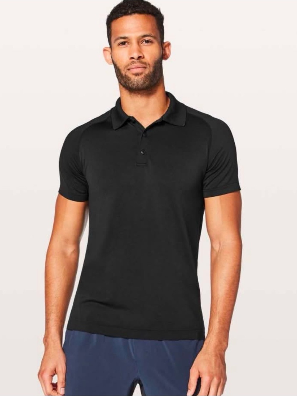 Lululemon Metal Vent Tech Polo Black size XL